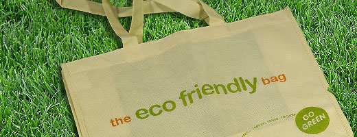 Custom Reusable Shopping Bags - Color Options - Go Green