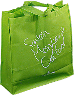 shopping bag (green, eco-friendly, reusable)